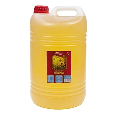 Imagen de ACEITE DE GIRASOL ALTO OLEICO 60% ABACO 25 LITROS (1 GARRAFA)