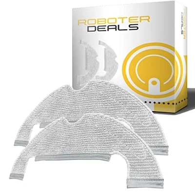 Imagen de Roboter Deals Accesorios Almohadilla de microfibra, paño repuesto (2 unidades) para Robot aspirador Xiaomi Mi Vacuum Mop 2 Ultra (YTJ05ZHM)
