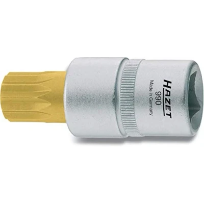 Imagen de HAZET 990 12 Piezas insertables de llave cubo M12 XZN moleteado