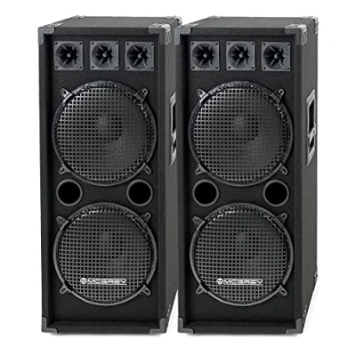 Imagen de McGrey DJ 2222 pareja de altavoces para o sala fiesta 2 x 1000W
