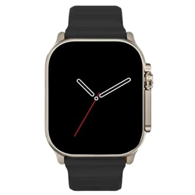 Imagen de Hello Watch 3+ Ultra Gen2 AMOLED Reloj inteligente para hombre, NFC, brújula, pantalla siempre encendida, álbum de fotos 1 GB ROM Android IOS (negro)