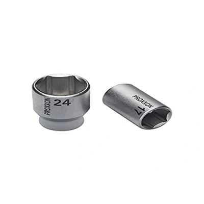 Imagen de Proxxon 23 524 Vaso de 3/8&quot;, Tamaño 19mm, Longitud Total 29mm