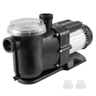 Imagen de VEVOR Bomba para Piscina Elevada 1,5 HP 100 GPM de Velocidad Única 2850 RPM con Cabezal Elevador Cesta Filtro Piscinas Elevadas, Jacuzzis, Spas