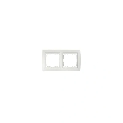 Imagen de Simon 82620 30 marco 2 elemento s 82 monocolor blanco nieve Ref. 6558230160