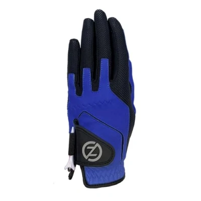 Imagen de Zero Friction Junior Performance Guantes de Golf para Mano Izquierda, Talla única, Color Azul, Niños