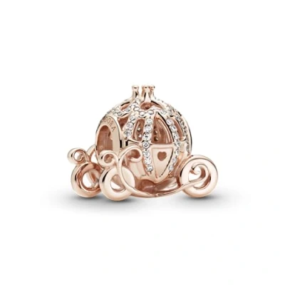 Imagen de PANDORA Charm Carruaje de la Cenicienta Disney 789189C01 Rose