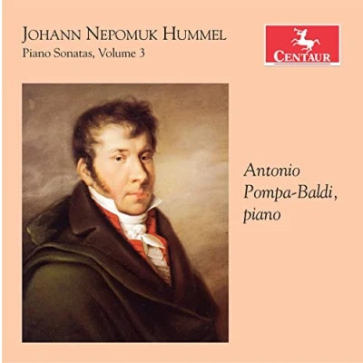 Imagen de Johann Nepomuk Hummel : Sonates pour piano, vol. 3. Pompa Baldi.
