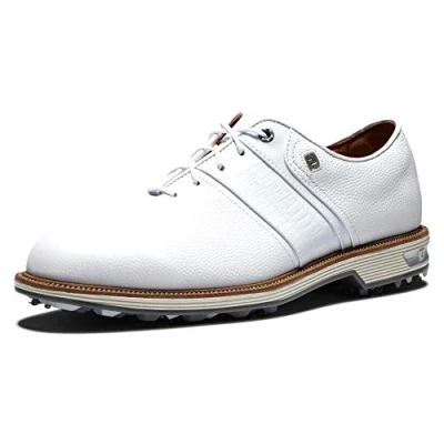 Imagen de FootJoy Premiere Series Packard, Zapatos de Golf Hombre, Blanco, 40 EU Ancho