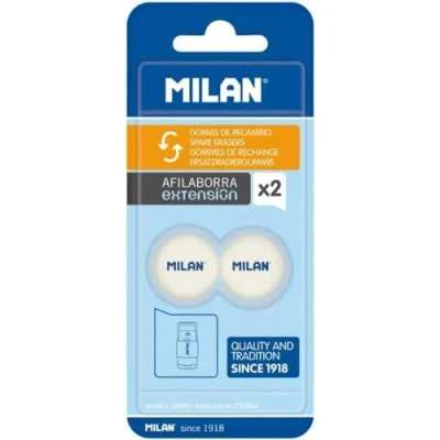 Imagen de Blíster 2 gomas de recambio afilaborra EXTENSION MILAN, BNM10486
