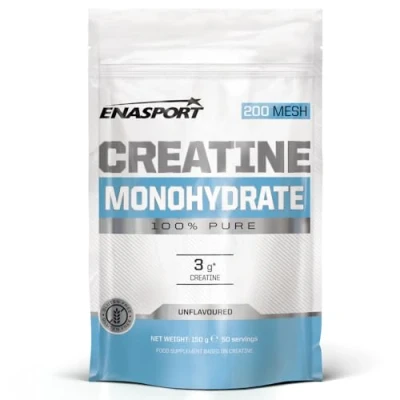 Imagen de Creatina Monohidrato 150g Enasport, 50 porciones, 100% pura, sin aditivos y Gluten. (150)