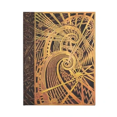 Imagen de Hardcover Notizbuch Die Chanin Spirale Ultra Liniert: Hardcover, 120 gsm, ribbon marker, memento pouch, elastic closure (New York Deco)