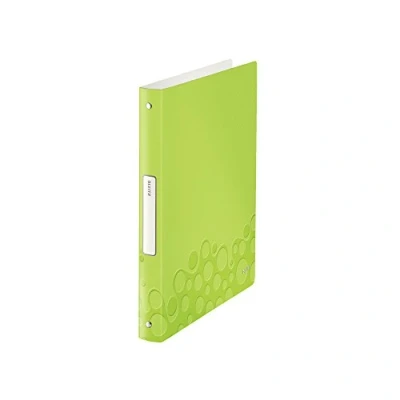 Imagen de LEITZ 42580064 Carpeta de anillas WOW PP 4 redondas 25 mm DIN A4 color verde metalizado