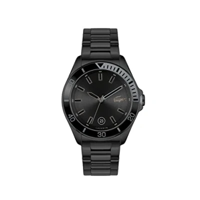 Imagen de Lacoste Reloj Analógico de Cuarzo para Hombre con Correa en Acero Inoxidable Negro 2011264