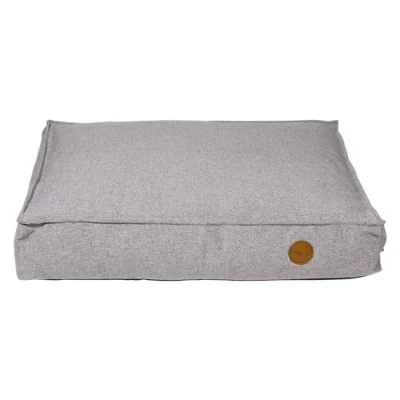 Imagen de JACK AND VANILLA Cama ortopédica para Perros JV Hampton Cesta con articulaciones frágiles Gris Claro, L, 100 x 70 15 cm