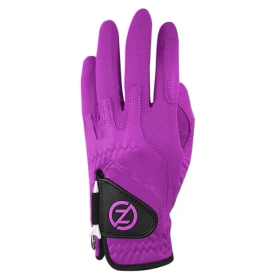 Imagen de Zero Friction Cabretta Elite Guantes de Golf para Hombre (Talla única), Color Morado