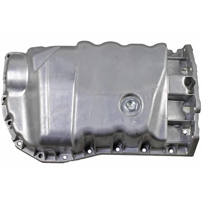 Imagen de METZGER 7990048 Cárter de aceite con tornillo purga aceite, sin junta taladro para sensor nivel Fundición aluminio