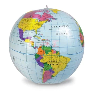 Imagen de Learning Resources LER2432 Globo terráqueo (Inflable, en inglés)