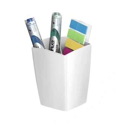 Imagen de Cubilete portalapices cep magnetico blanco 78x74x95 mm