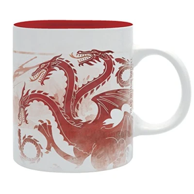 Imagen de ABYSTYLE GAME OF THRONES Taza 320 ml Targaryen Red Dragon