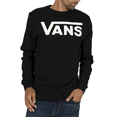 Imagen de Vans Classic CREW Sudadera, Hombre, Talla: Small, Black/white