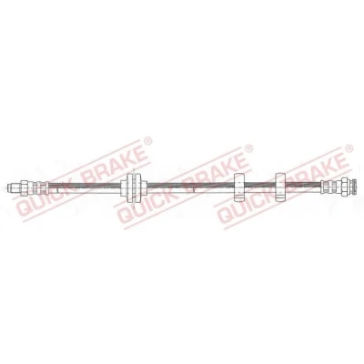 Imagen de QUICK BRAKE 32.980 Latiguillos de Freno 398 M10x1 ALFA ROMEO: 156 Berlina, GT, 147