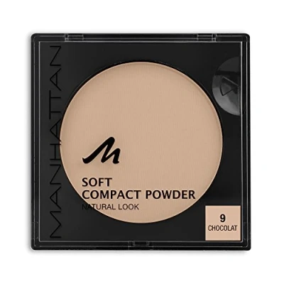 Imagen de Manhattan 16899 Soft Polvos Compactos 9 sedosa Prensados chocolate