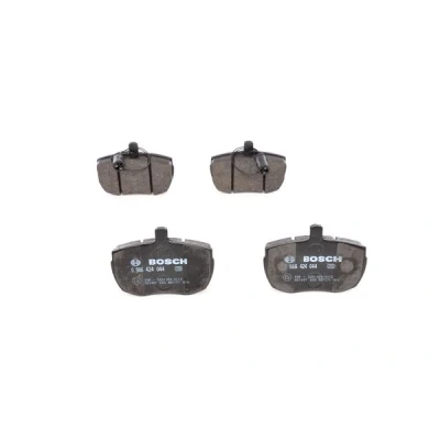 Imagen de BOSCH 0 986 424 044 Juego de pastillas freno Low Metallic con sensor desgaste incorporado Chapa antichirridos IVECO: DAILY 2 Kasten/Kombi