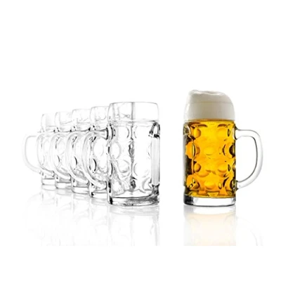 Imagen de Stölzle Lausitz Oberglas ISAR Biermaßkrug 0,5 l 6er Set