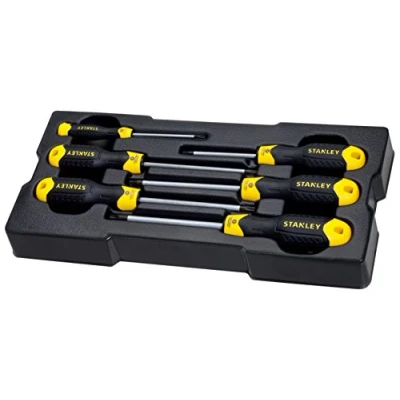 Imagen de Stanley STMT1 74182 juego de destornilladores modulares, multicolor, 6 piezas
