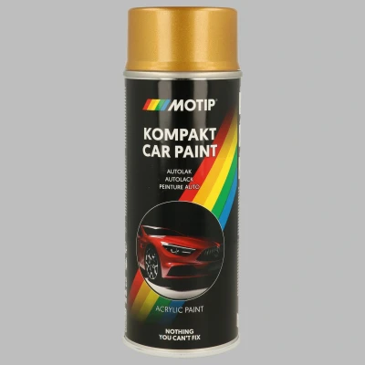 Imagen de MOTIP 52250 Laca combinación vehículo 400ml aerosol dorado Kompakt white glossy 12 ml