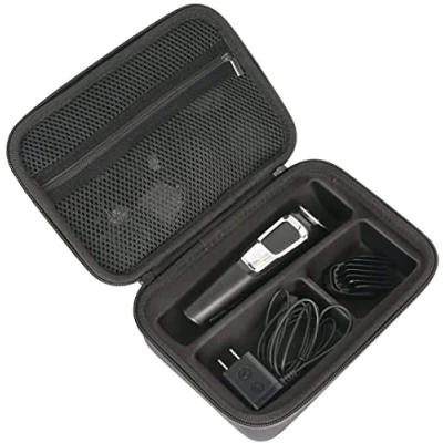 Imagen de Khanka Funda Protectora rígida para cortapelos al vacío Philips Series 5000 7000 9000 BT5502/15 BT5200/16 BT3222/14 BT3216/14 BT9297/15 (Solo Funda)