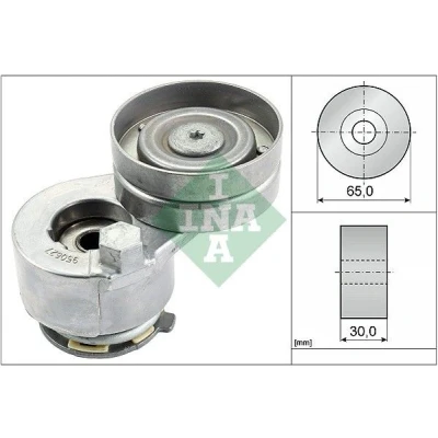 Imagen de INA 534 0142 30 Brazo tensor, correa trapecial poli V RENAULT: LAGUNA 2 Grandtour, ESPACE 4, 3, MITSUBISHI: Space Star, VOLVO: V40 Familiar