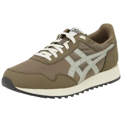 Imagen de Asics Sportstyle Tiger Runner II Unisex Zapatillas, Talla: 40, Dark taupe/seal grey Piel de imitación/tela