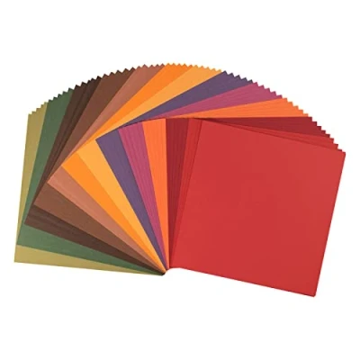 Imagen de Florence Lote Tarjetas de Papel para Manualidades, 216 Gramos/m², 30,5 x cm, 60 Unidades, Multicolor, 30.5 cm
