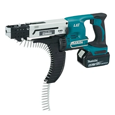 Imagen de Makita Atornillador eléctrico (25 55 mm 18 V/5,0 AH, incluye 2 baterías y cargador, 1 pieza, dfr550rtj, DFR550RTJ 235 wattsW, voltsV