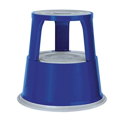 Imagen de Wedo Taburete con Ruedas de Metal, Acero aleado, Azul