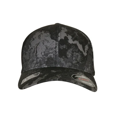 Imagen de Flexfit VEIL CAMO Gorra, Hombre, Talla: S/M, Poseidon black