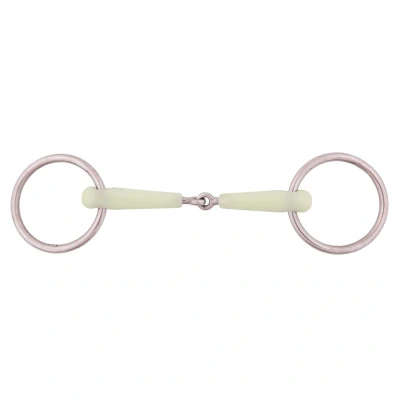 Imagen de BR Snaffle Roto Pony Boca Manzana 15 mm 10,5 1 Color Gris