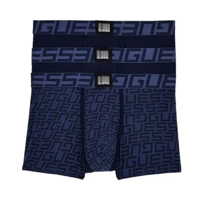 Imagen de Guess IDOL Trunk 3 PACK Culotte, Hombre, Talla: XL, Blue
