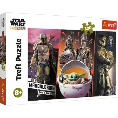 Imagen de Trefl In Welt Der Biene Maja, Maya Bee de 300 Piezas, para niños a Partir 8 años Puzzle, Color Misterioso Baby Yoda, Star Wars The Mandalorian, Das geheimnisvolle