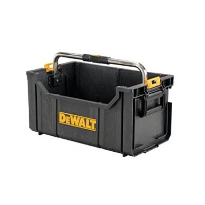 Imagen de DEWALT DWST1 75654 TOUGHSYSTEM Caja de herramientas móvil, 325 x 555 277 mm, Gran espacio almacenamiento, Plástico calidad, Robusta, Asas superiores y laterales, Carga máxima 20 kg