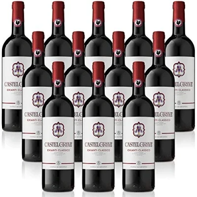 Imagen de vino tinto italiano Chianti Classico DOCG Castelgreve Castelli del Grevepesa (12 botellas cl. 37,5)