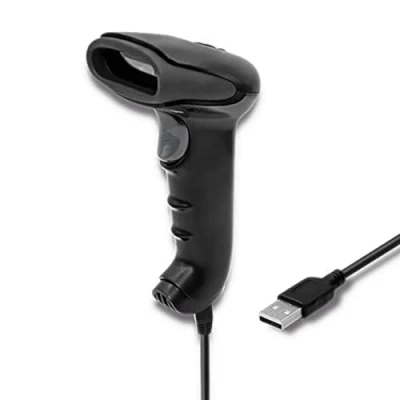 Imagen de Qoltec Laser Scanner 1D USB Negro