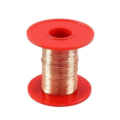 Imagen de 0,25mm 100g Alambre de Cobre,2UEW QA Esmaltado Poliuretano Electromagnético para Bobina Inductancia Transformador