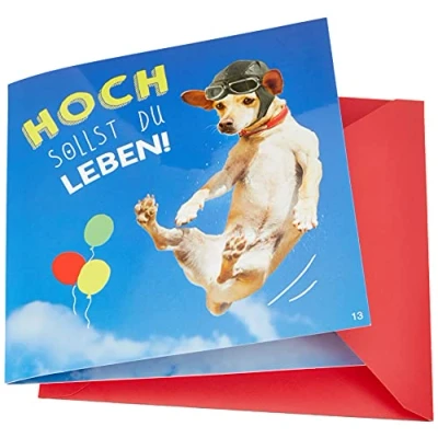 Imagen de Depesche 3868.013 tarjeta de felicitación con música, cumpleaños, multicolor , color/modelo surtido