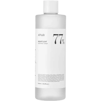 Imagen de ANUA Heartleaf 77% Tónico Calmante I pH 5.5 Curación de Problemas, la Piel, Refrescante, Hidratante, Purificante, Libre Crueldad, Vegano (Grande, 500 ml)