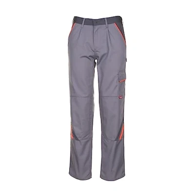 Imagen de Planam 2420050 Pantalones bund visline, tamaño 50, zinc/naranja/pizarra