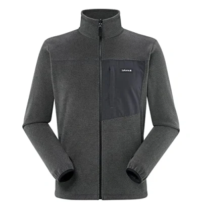 Imagen de Lafuma Techfleece F zip M Chaqueta Polar para Hombre Tejido Cálido y Transpirable Senderismo, Trekking, día a Azul