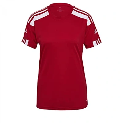 Imagen de adidas Performance Squadra 21 Camiseta deportiva, Mujer, Talla: XS, Team power red white