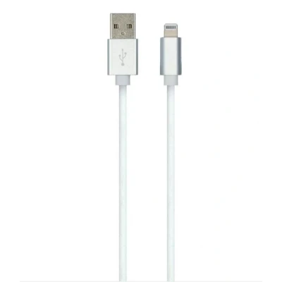 Imagen de CARPOINT 8 PIN 1 0517068 Cable USB para cargar blanco
